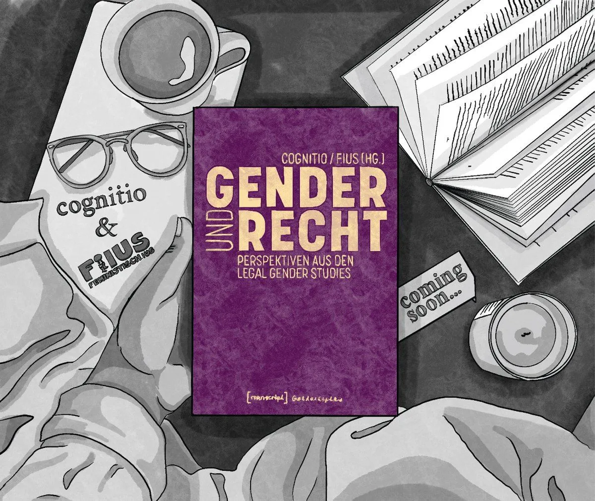 Illustration für das Buch Gender und Recht von cognitio