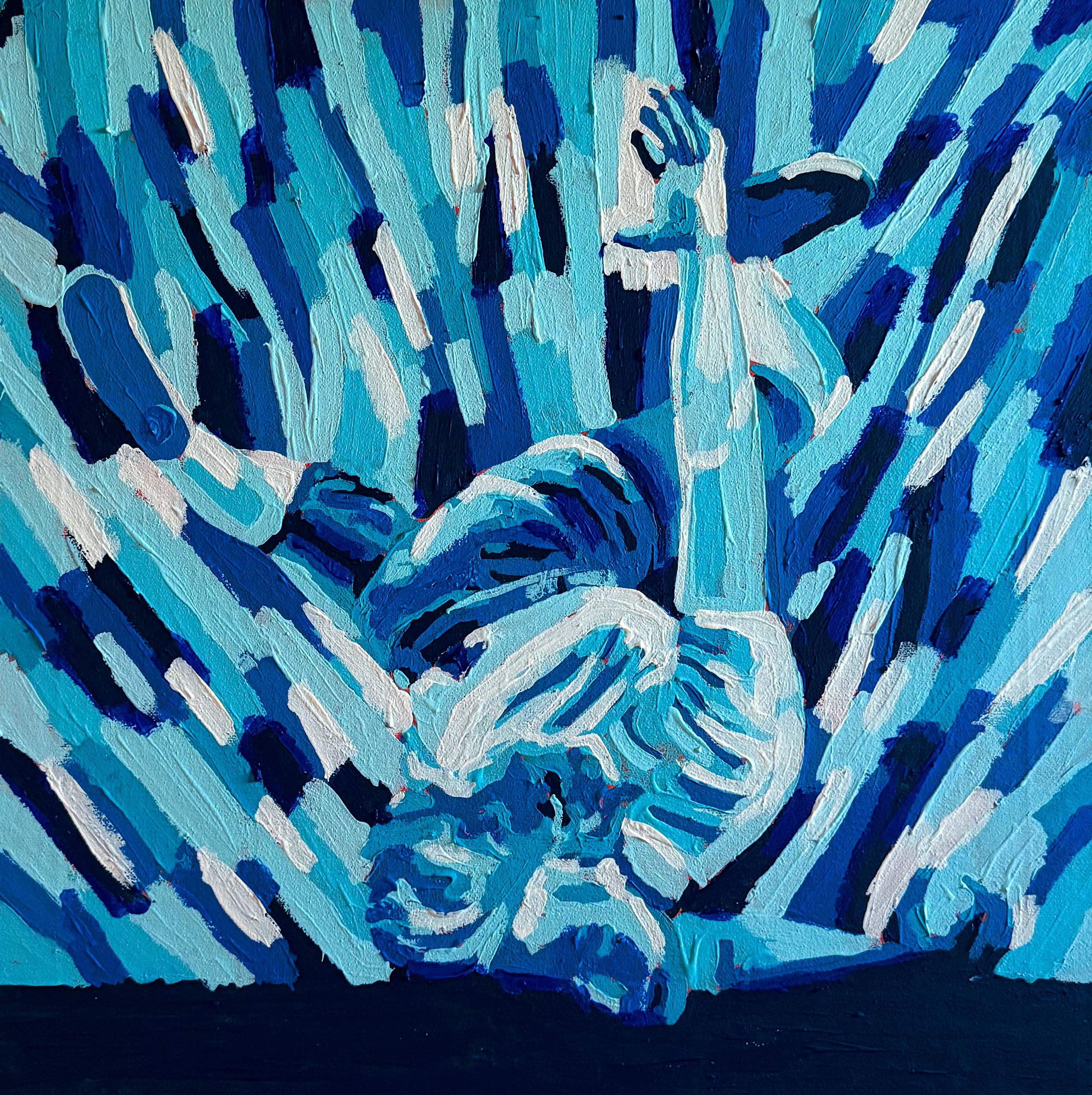 Malerei HITTING REALITY