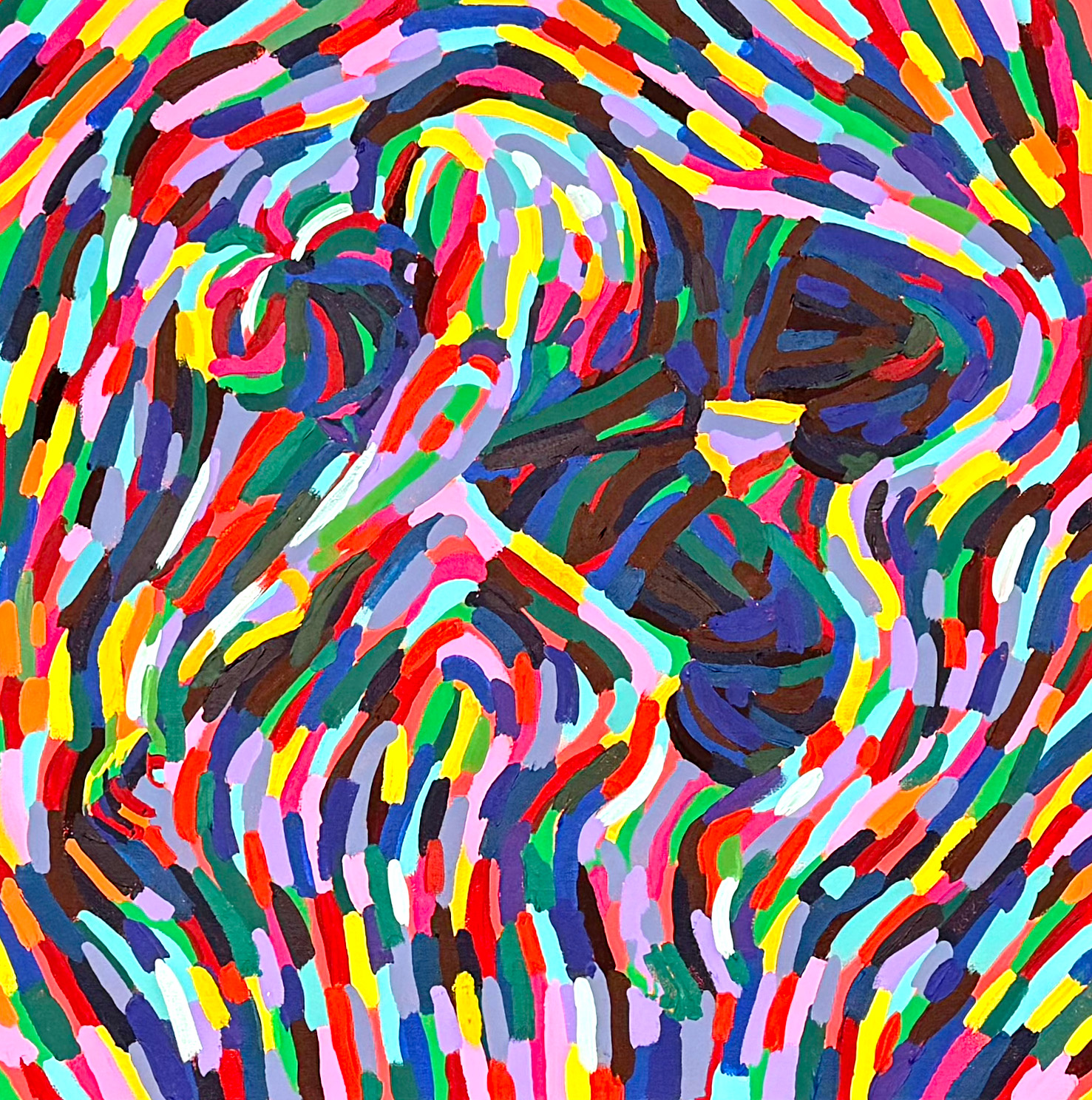 Gemälde Zeitdilation 2