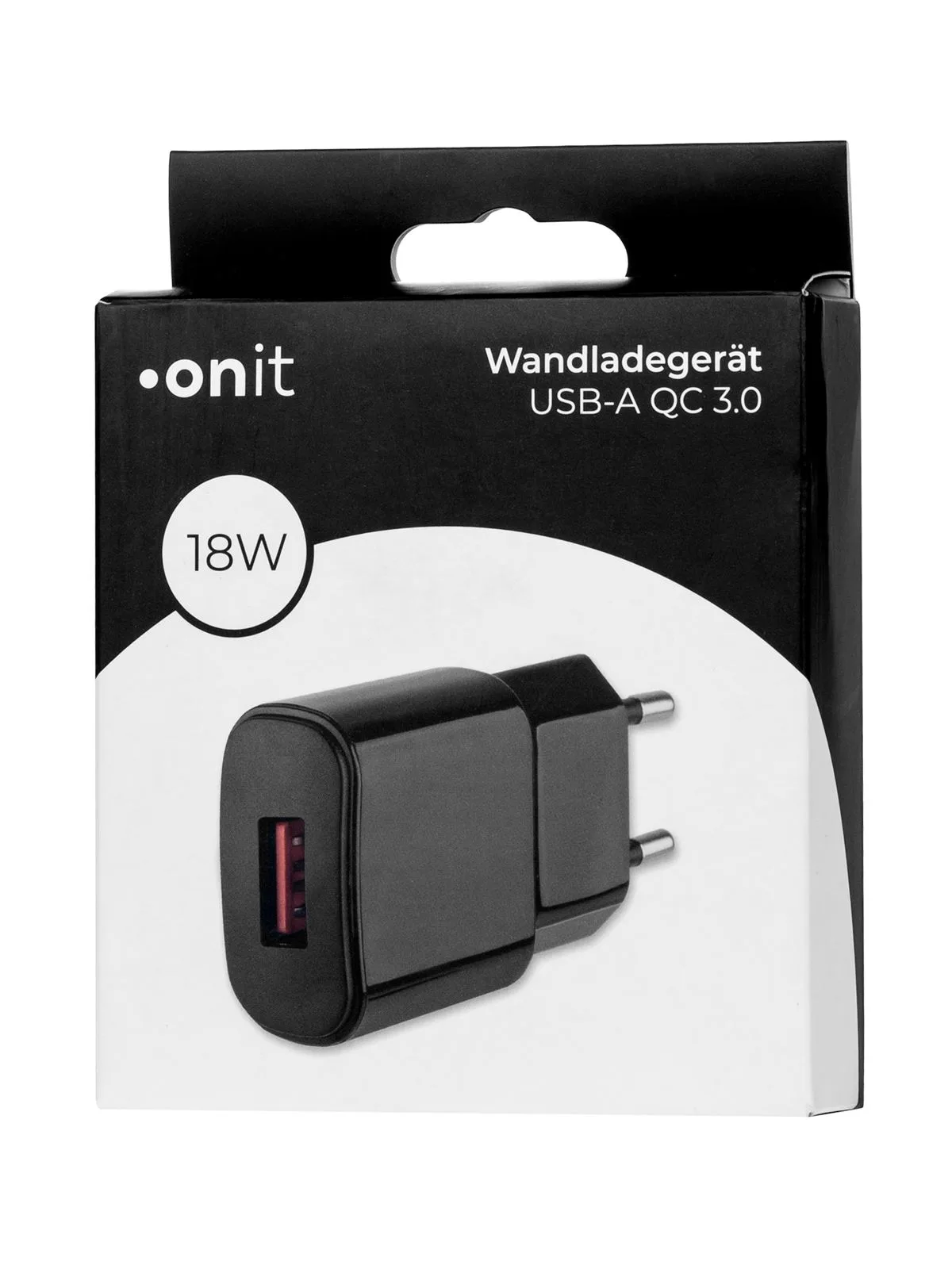 onit-Verpackung für ein Wandladegerät 18 W
