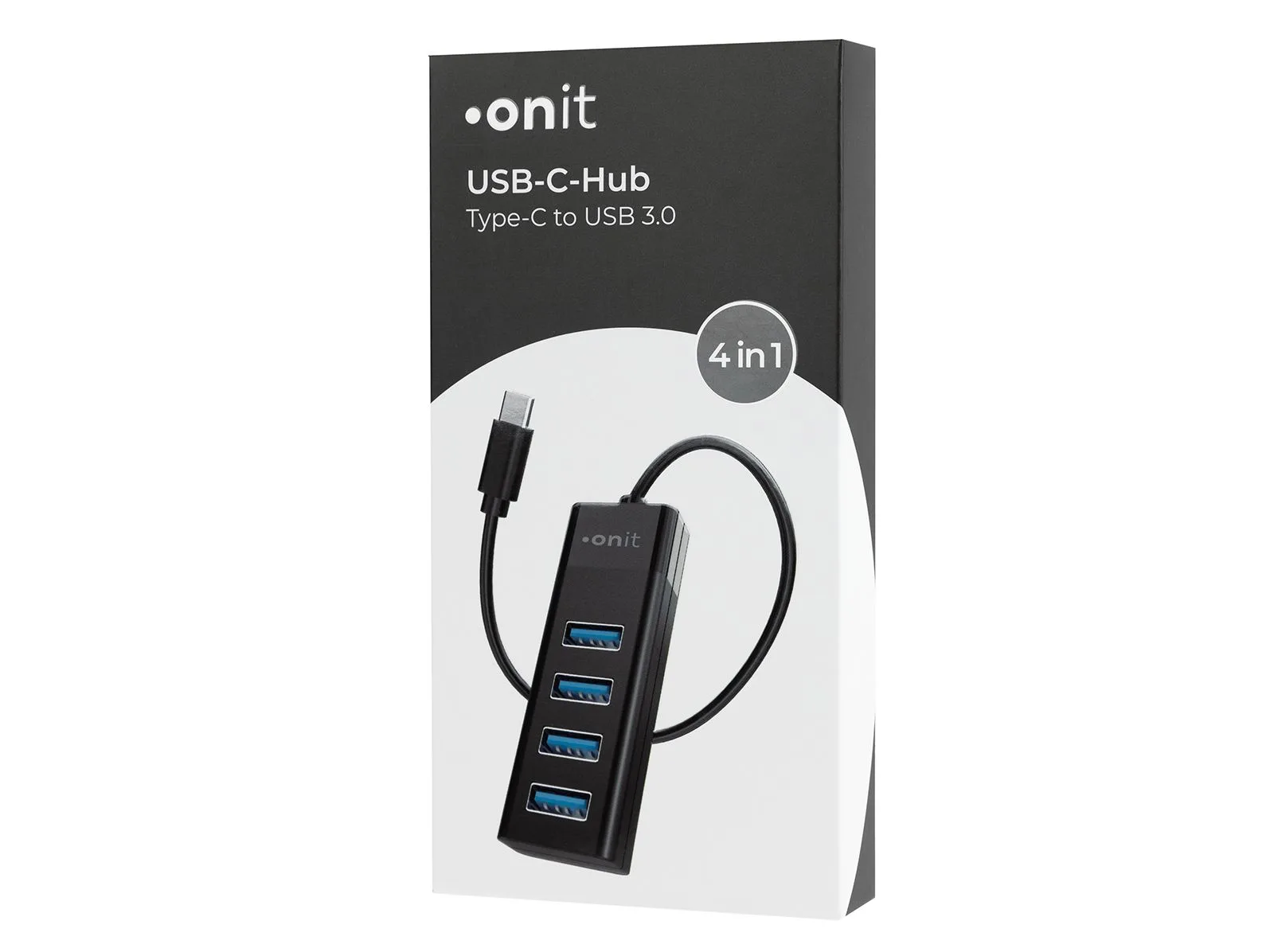 onit-Verpackung für einen USB-C-Hub